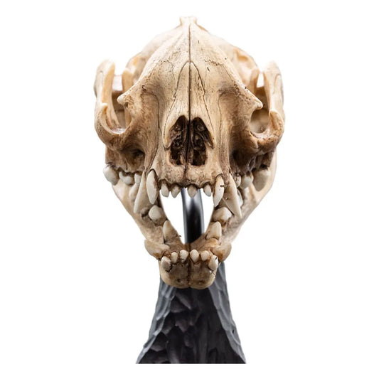 Herr der Ringe Mini Statue Skull of a Warg 20 cm - Smalltinytoystore