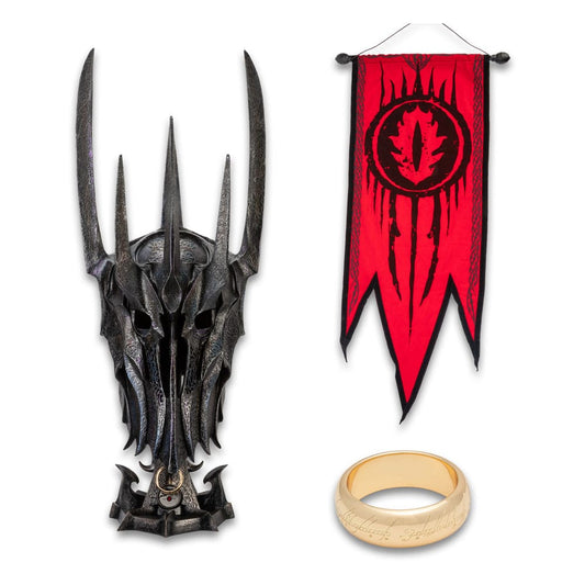 Herr der Ringe Museum Collection Replik 1/1 Saurons Kriegshelm 76 cm - Smalltinytoystore