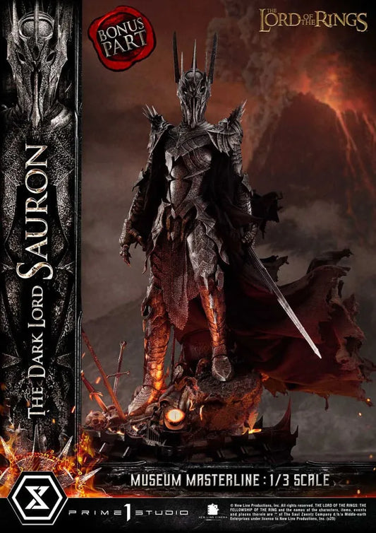 Herr der Ringe Museum Masterline Series Statue 1/3 The Dark Lord Sauron Bonus Version 117 cm - Smalltinytoystore