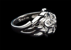 Herr der Ringe Nenya Galadriel's Ring (Sterling Silber) Größe 7.25 - Smalltinytoystore