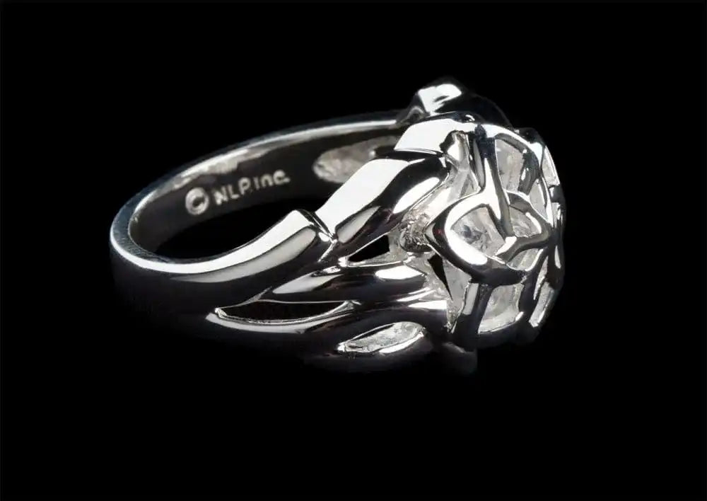 Herr der Ringe Nenya Galadriel's Ring (Sterling Silber) Größe 9.75 - Smalltinytoystore