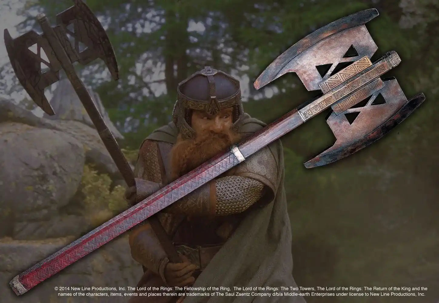 Herr der Ringe Replik 1/1 Gimlis Axt - Smalltinytoystore