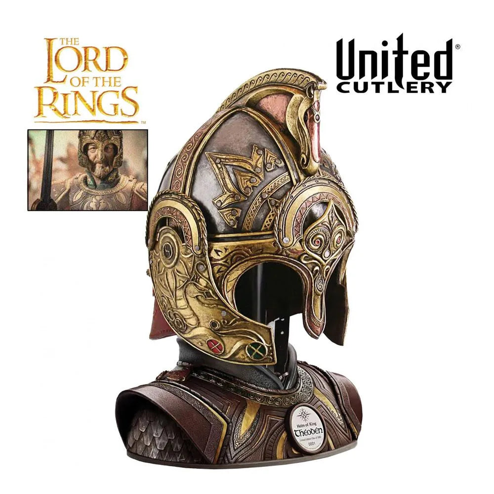 Herr der Ringe Replik 1/1 Helm von König Théoden - Smalltinytoystore