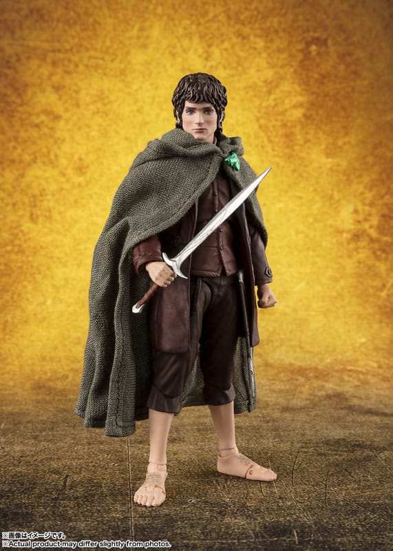 Herr der Ringe S.H. Figuarts Actionfiguren Frodo Beutlin & Gollum - Smalltinytoystore