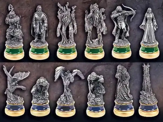 Herr der Ringe Schachfiguren Die Zwei Tuerme Ergaenzungs-Set - Smalltinytoystore