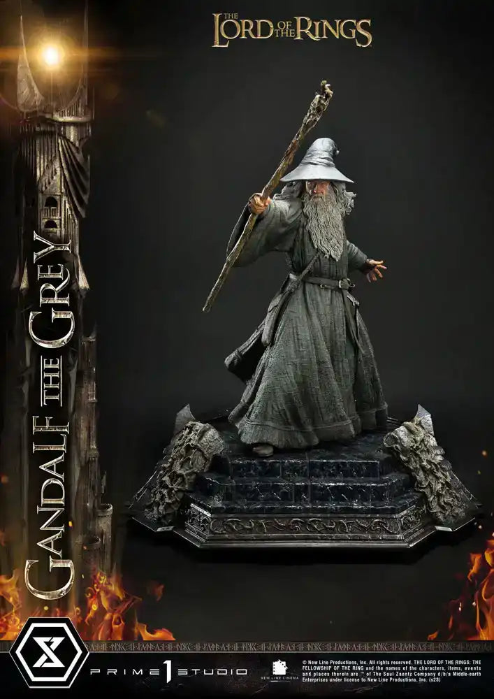 Herr der Ringe Statue 1/4 Gandalf der Graue 61 cm - Beschädigte Verpackung - Smalltinytoystore