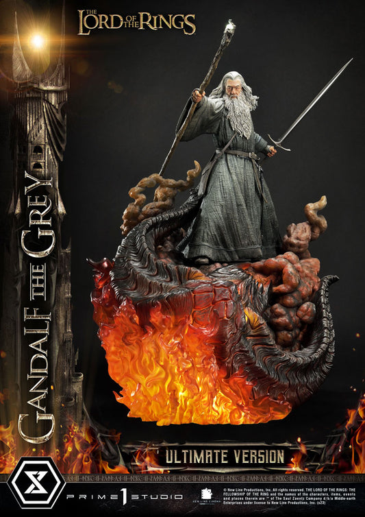 Herr der Ringe Statue 1/4 Gandalf der Graue Ultimate Version 81 cm - Beschädigte Verpackung - Smalltinytoystore