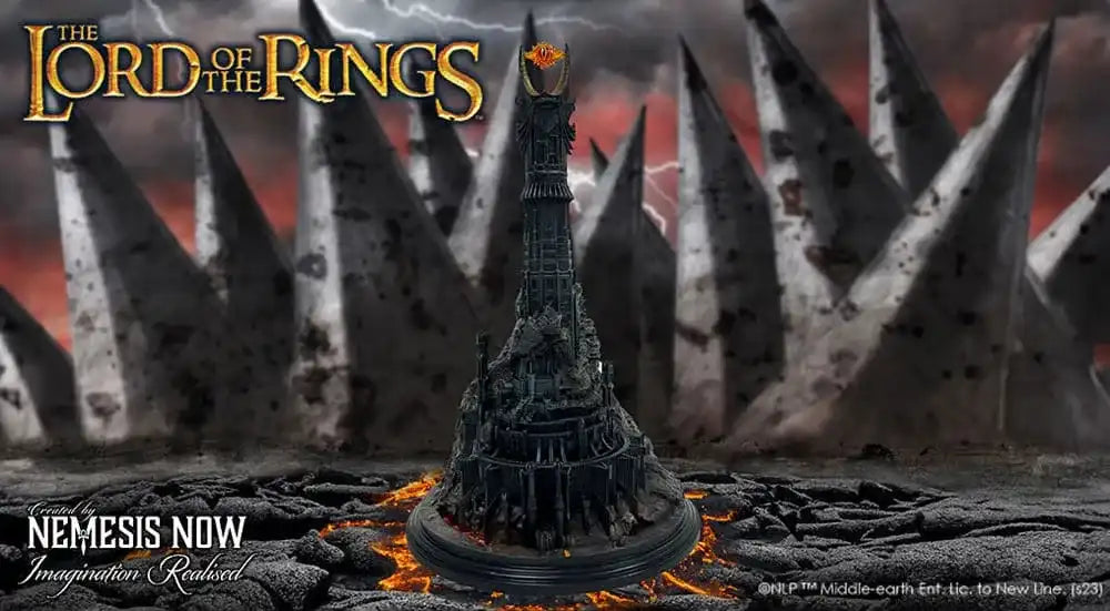 Herr der Ringe Statue mit Räuchereinsatz Barad Dur 26 cm - Smalltinytoystore