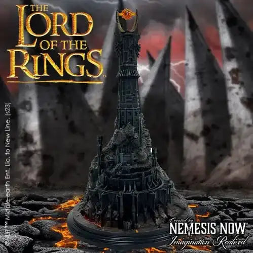Herr der Ringe Statue mit Räuchereinsatz Barad Dur 26 cm - Smalltinytoystore