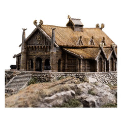 Herr der Ringe Statue The Golden Hall of Edoras 9 cm - Smalltinytoystore