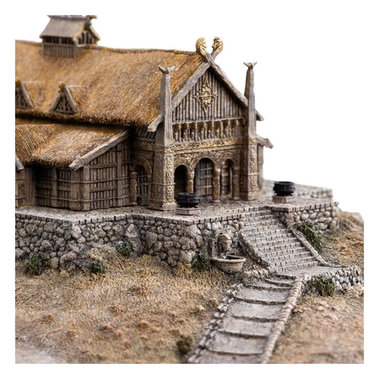 Herr der Ringe Statue The Golden Hall of Edoras 9 cm - Smalltinytoystore