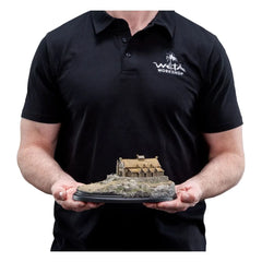 Herr der Ringe Statue The Golden Hall of Edoras 9 cm - Smalltinytoystore