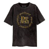 Herr der Ringe T-Shirt Gold Foil Logo - Smalltinytoystore