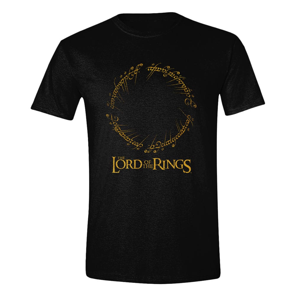 Herr der Ringe T-Shirt Logo Inscription Größe L - Smalltinytoystore