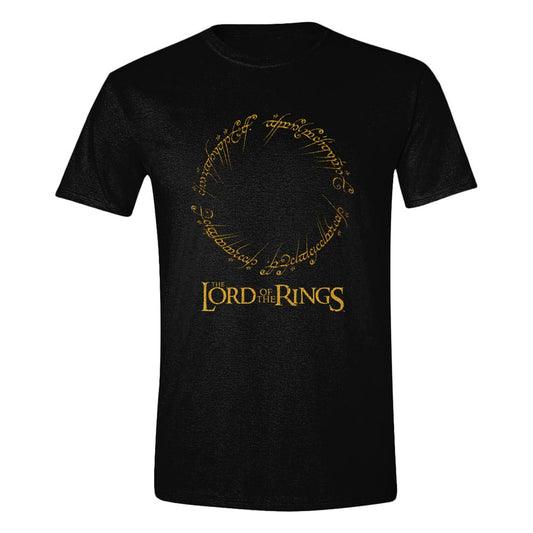 Herr der Ringe T-Shirt Logo Inscription Größe XL - Smalltinytoystore