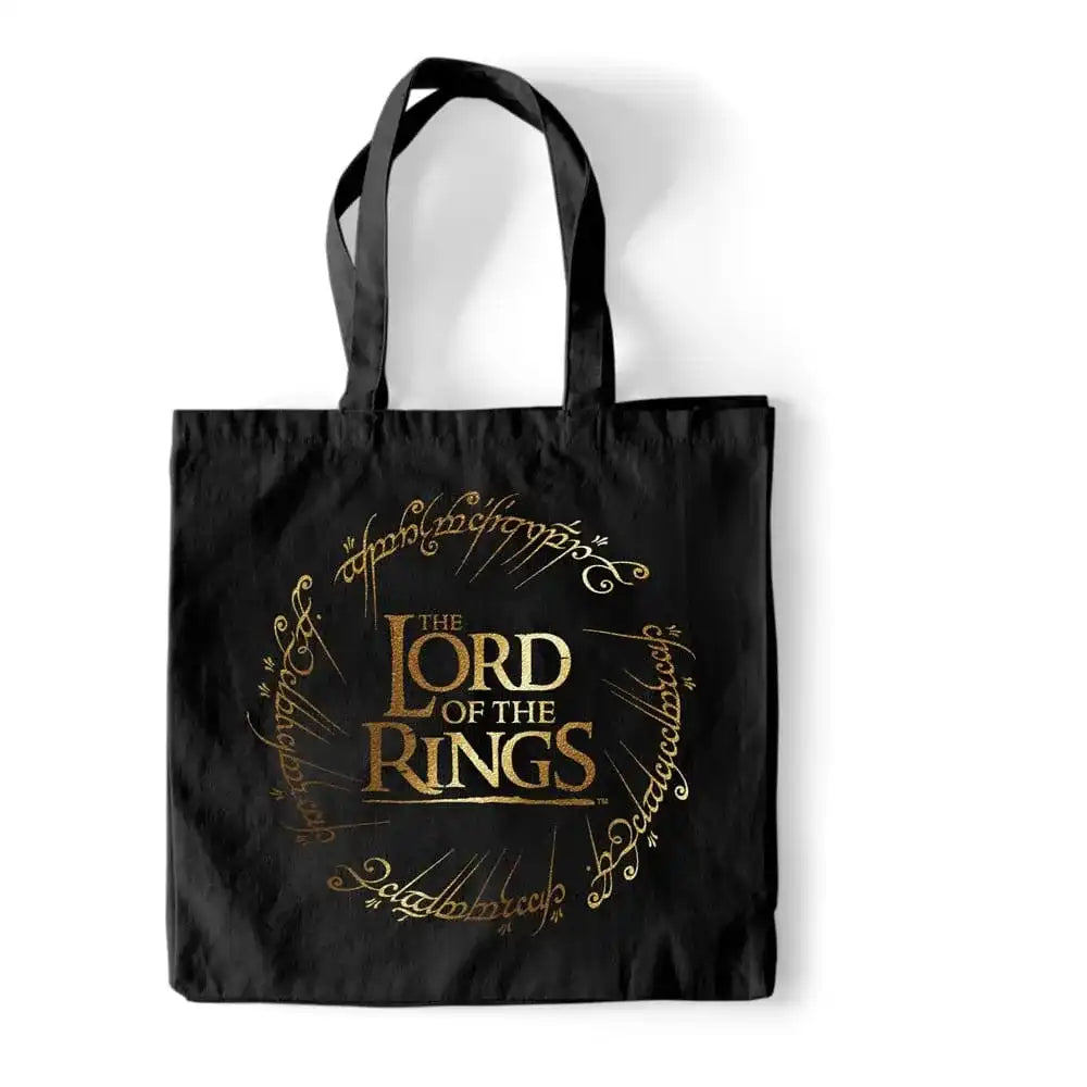 Herr der Ringe Tragetasche Gold Foil - Smalltinytoystore