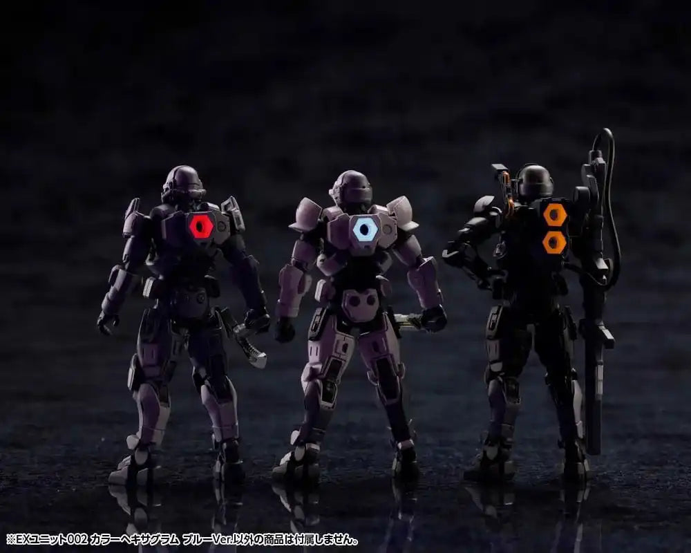 Hexa Gear Plastic Model Kit Zubehör-Set 1/24 Ex Unit 002 Hexa G-R.A.M Blue Ver. - Smalltinytoystore