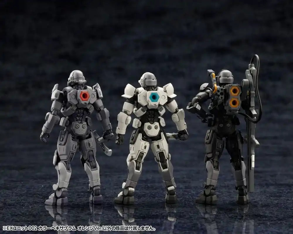 Hexa Gear Plastic Model Kit Zubehör-Set 1/24 Ex Unit 002 Hexa G-R.A.M Orange Ver. - Smalltinytoystore