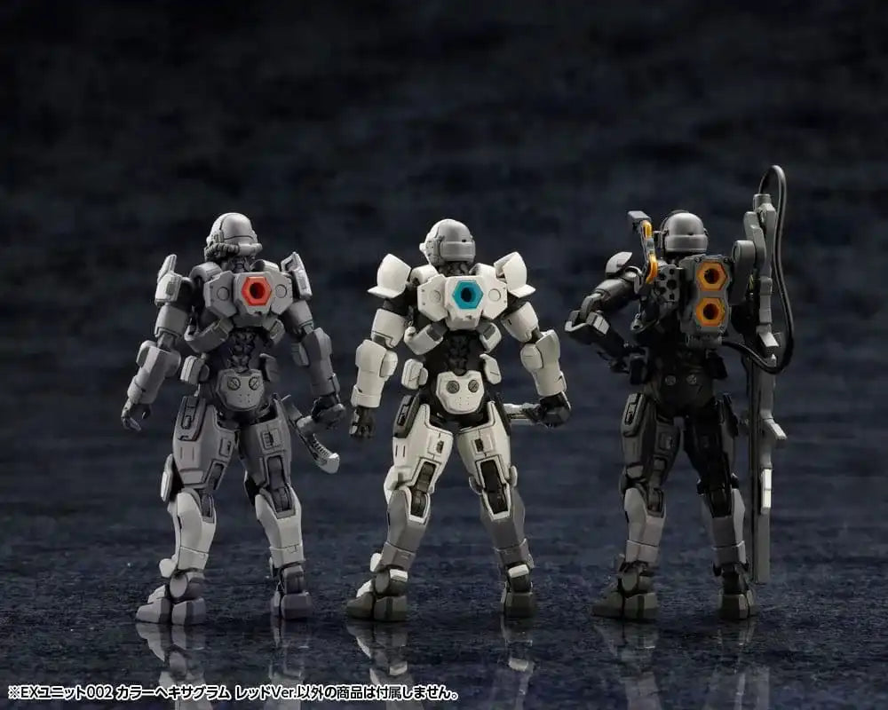 Hexa Gear Plastic Model Kit Zubehör-Set 1/24 Ex Unit 002 Hexa G-R.A.M Red Ver. - Smalltinytoystore