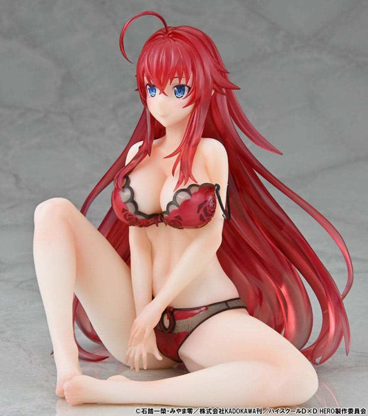 High School DxD HERO Statue 1/6 Rias Gremory Lingerie Ver. 15 cm - Smalltinytoystore