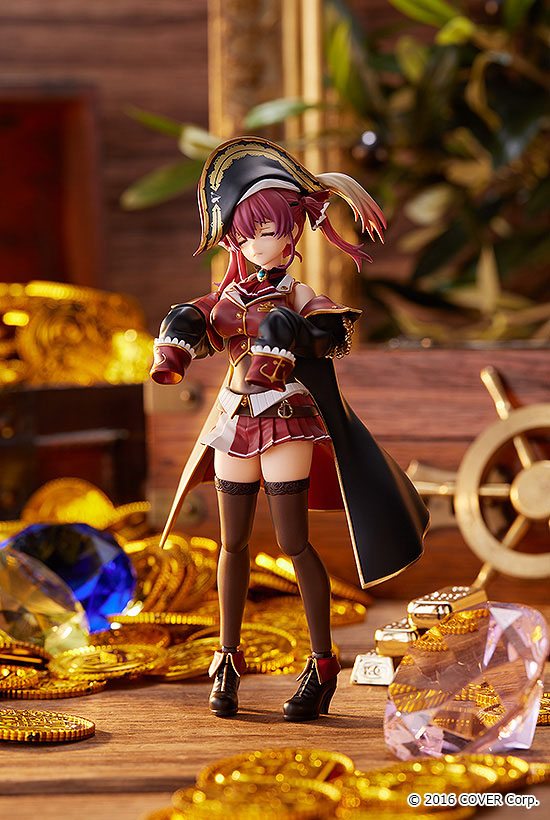 Hololive Production Figma Actionfigur Houshou Marine 13 cm - Smalltinytoystore