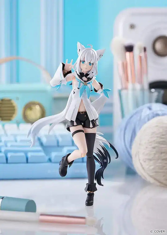 Hololive Production Figma Actionfigur Shirakami Fubuki 15 cm