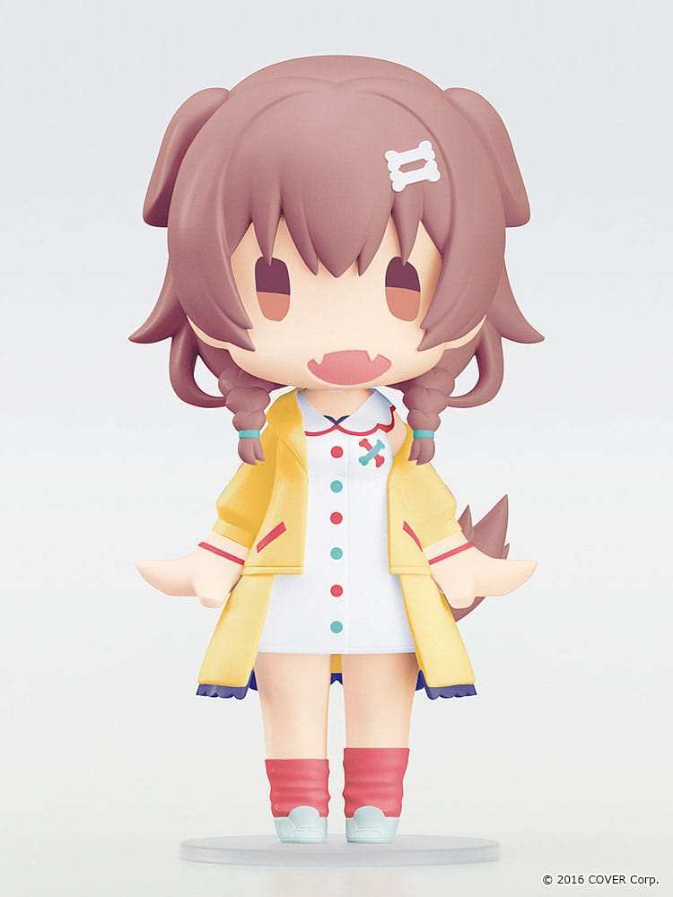 Hololive Production HELLO! GOOD SMILE Actionfigur Inugami Korone 10 cm - Smalltinytoystore