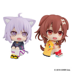 Hololive Production Look Up PVC Statue Korone Inugami & Okayu Nekomata 11 cm - Smalltinytoystore