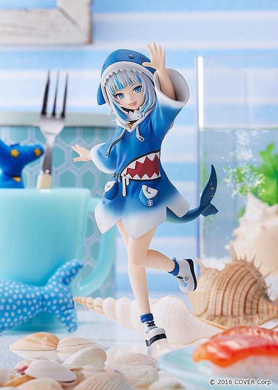 Hololive Production Pop Up Parade Statue Gawr Gura (Re-run) 15 cm - Smalltinytoystore
