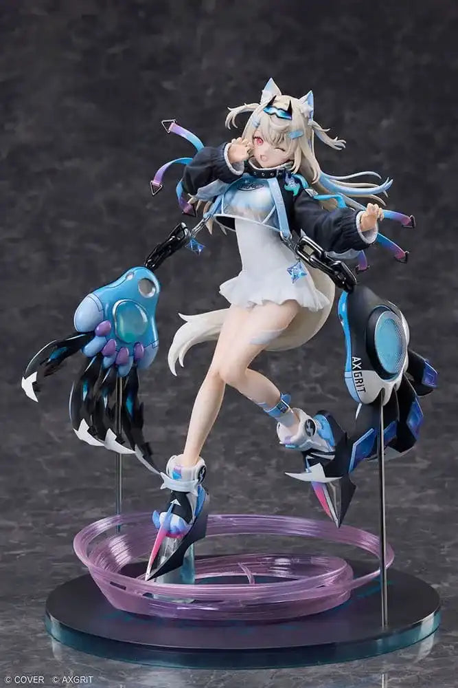 Hololive Production PVC Statue 1/7 Advent Fuwawa Abyssgard AXGRIT Ver. Deluxe Edition 27 cm - Smalltinytoystore