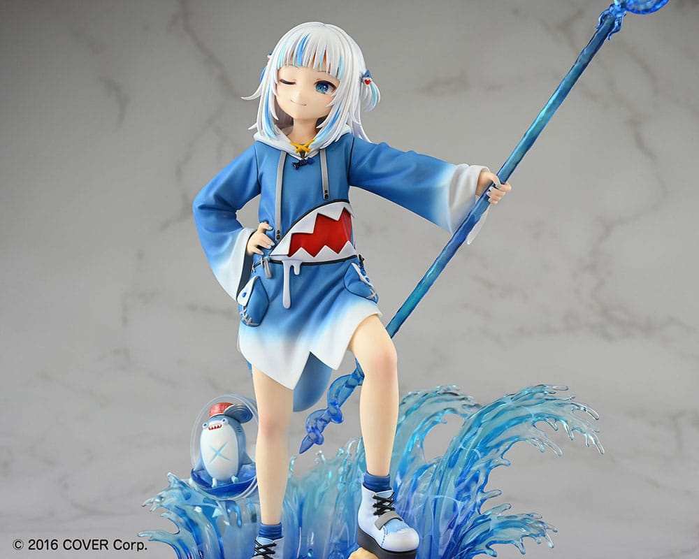 Hololive Production PVC Statue 1/7 Myth Gawr Gura 24 cm - Smalltinytoystore