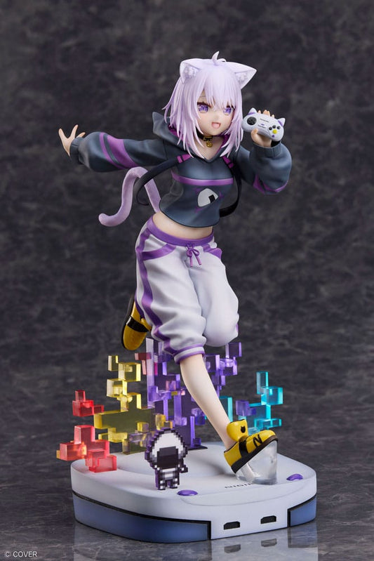 Hololive Production PVC Statue 1/7 Nekomata Okayu We Are Gamers Ver. 23 cm - Smalltinytoystore