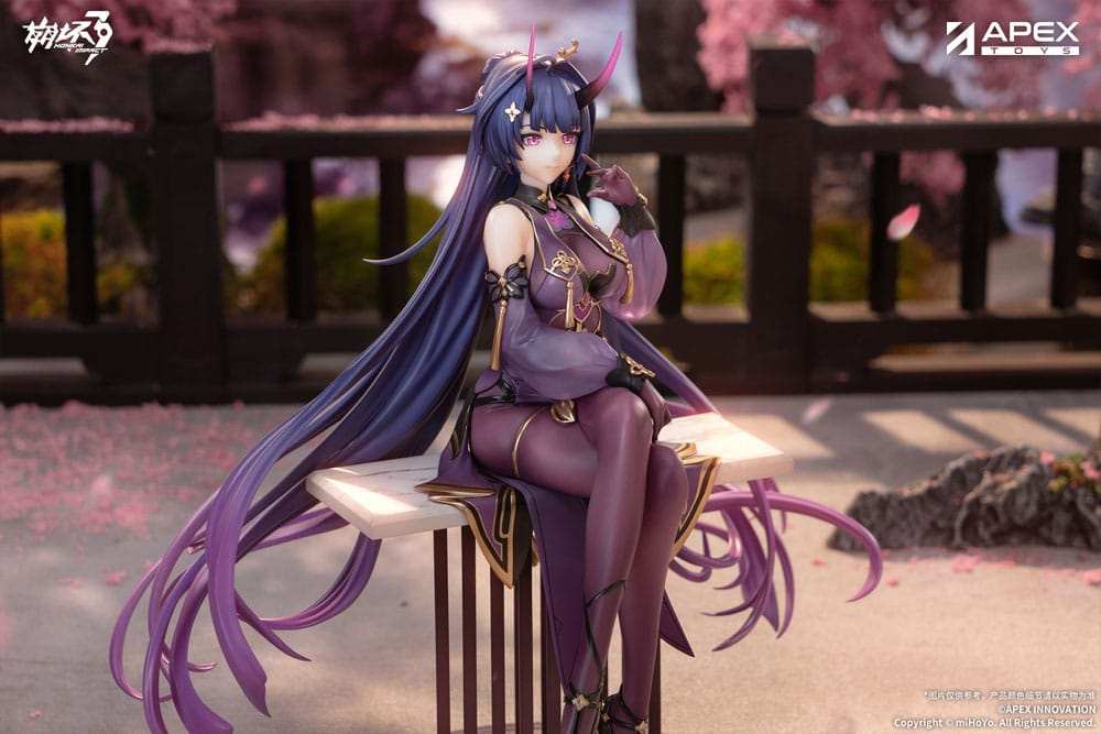 Honkai Impact 3rd PVC Statue 1/7 Mei Raiden Herrscher of Thunder Aqueous Springtide Ver. 22 cm - Smalltinytoystore