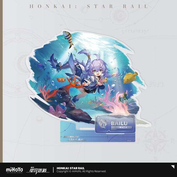 Honkai: Star Rail Acryl Figur Bailu 20 cm - Smalltinytoystore