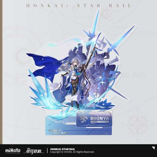 Honkai: Star Rail Acryl Figur Bronya 20 cm - Smalltinytoystore