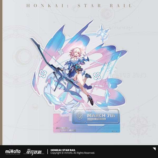 Honkai: Star Rail Acryl Figur March 7th 17 cm - Smalltinytoystore