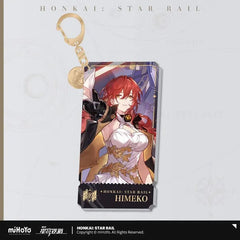 Honkai: Star Rail Charakter Acryl Schlüsselanhänger Himeko 9 cm - Smalltinytoystore