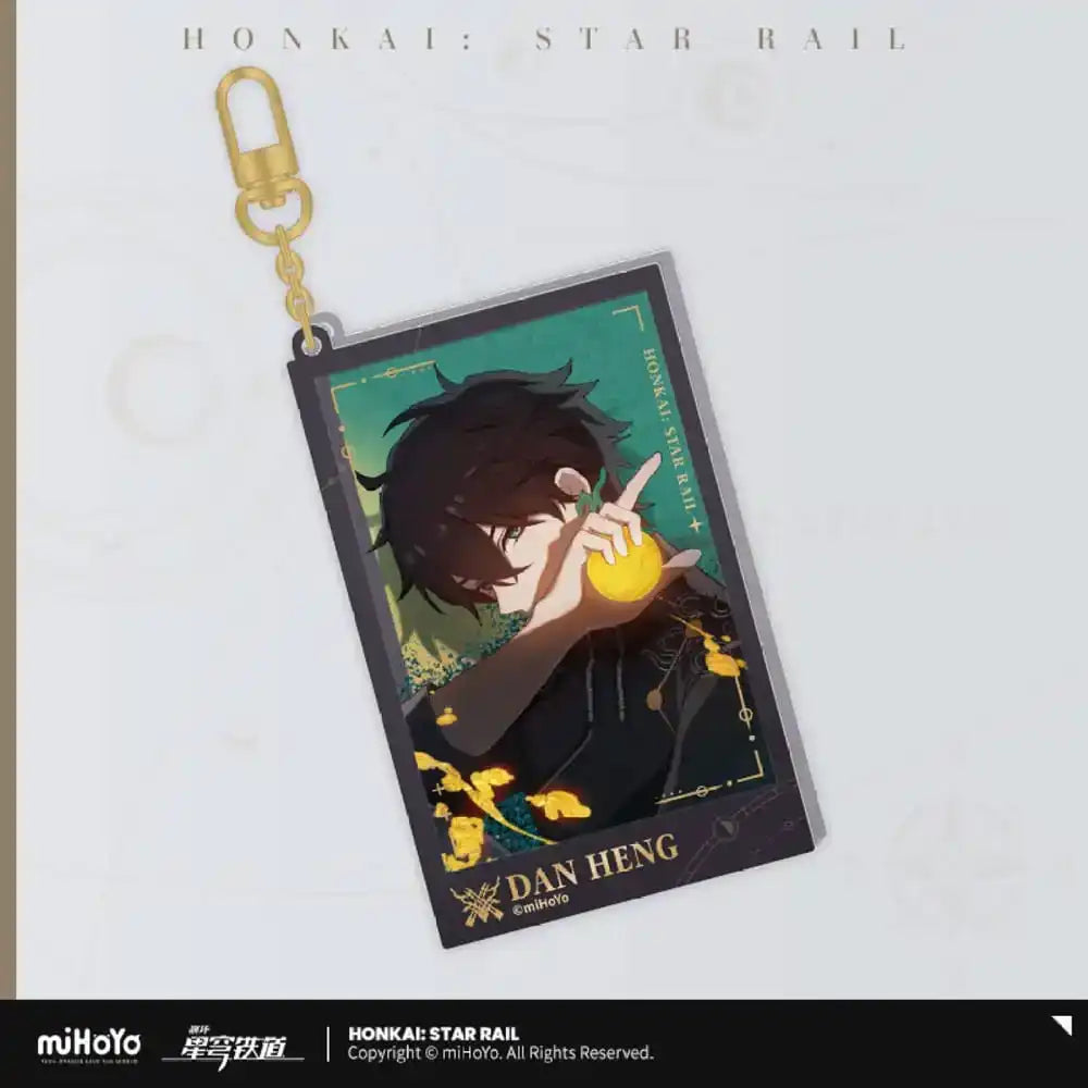Honkai: Star Rail Countdown Departure Series Acryl Schlüsselanhänger Dan Heng Glitter 9 cm - Smalltinytoystore