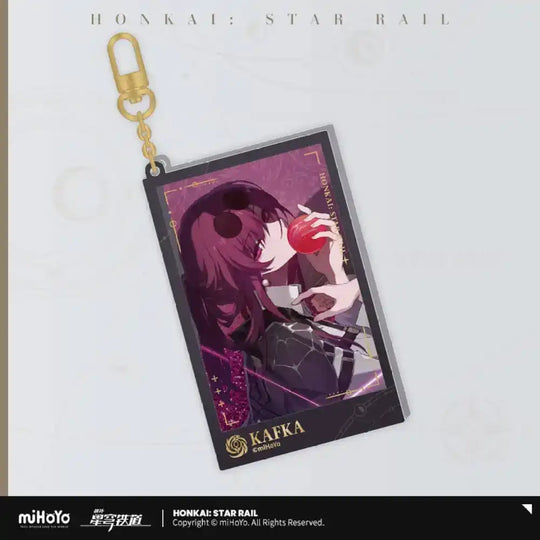 Honkai: Star Rail Countdown Departure Series Acryl Schlüsselanhänger Kafka Glitter 9 cm - Smalltinytoystore