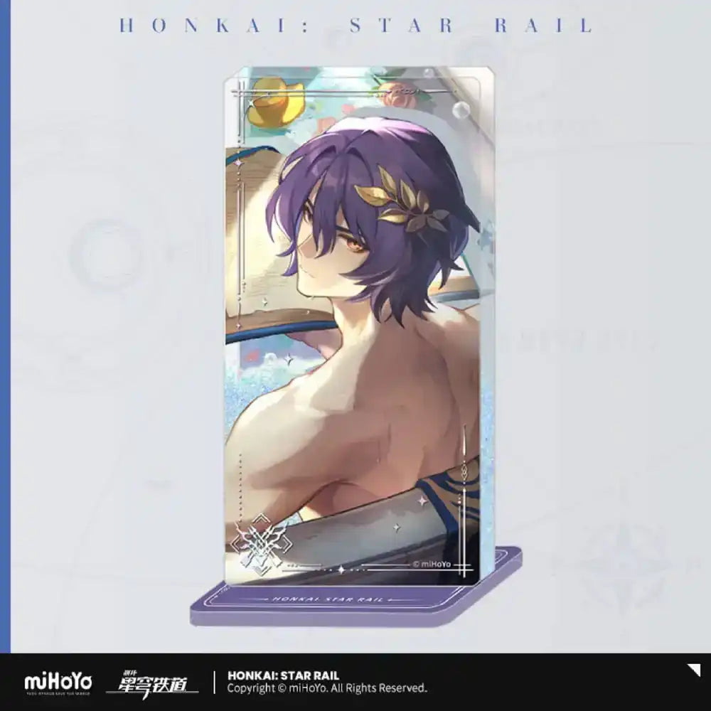 Honkai: Star Rail Light Cone Acryl Ornament mit Glitzer: Dr. Ratio Baptism of Pure Thought 15 cm - Smalltinytoystore
