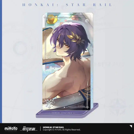 Honkai: Star Rail Light Cone Acryl Ornament mit Glitzer: Dr. Ratio Baptism of Pure Thought 15 cm - Smalltinytoystore