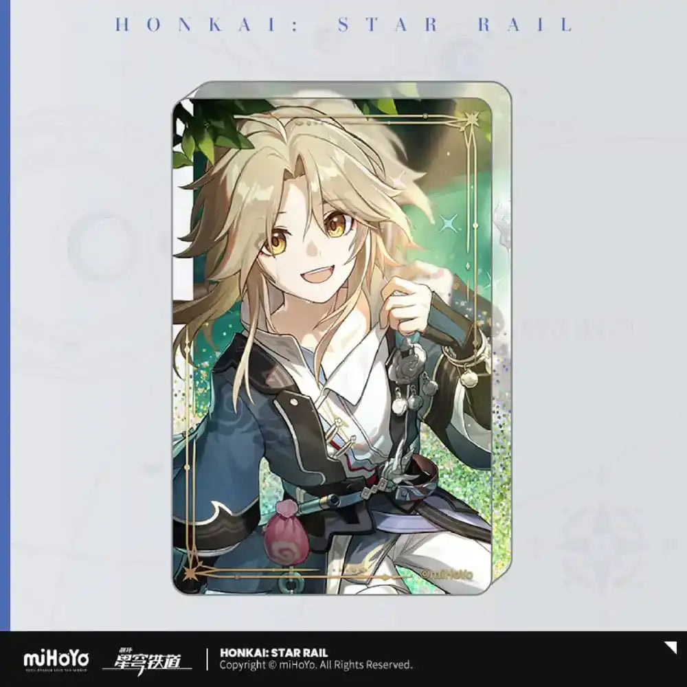 Honkai: Star Rail Light Cone Acryl Ornament mit Glitzer: River Flow In Spring 9 cm - Smalltinytoystore