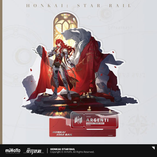 Honkai: Star Rail Path of the Erudition Series Acryl Figur Argenti 22 cm - Smalltinytoystore