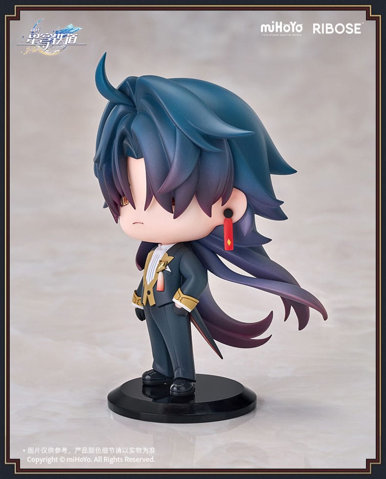 Honkai: Star Rail Welcome to Train Tea Party Chibi Figur Blade 8 cm - Smalltinytoystore