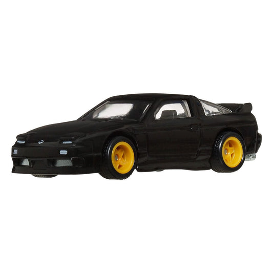 Hot Wheels Premium Car Culture Diecast Modellautos 2er-Pack 1/64 '96 Nissan 180SX Type X & Nissan SilEighty - Smalltinytoystore