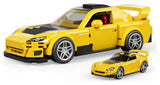 Hot Wheels Speed Series Mattel Brick Shop Bauset 1/32 '07 Honda S2000