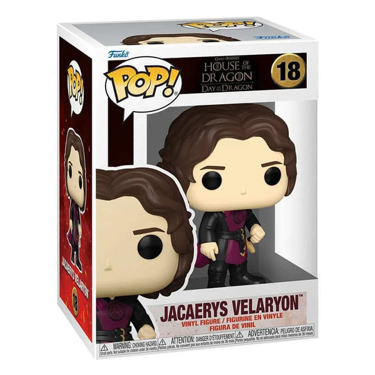 House of the Dragon POP! TV Vinyl Figur Jarcarys Valaryon 9 cm - Smalltinytoystore