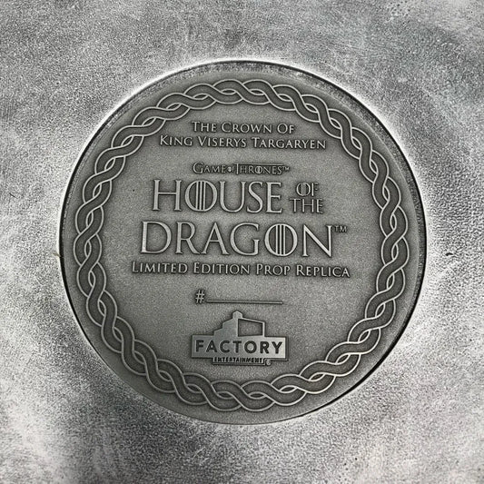 House of the Dragon Replik 1/1 Krone von King Viserys Targaryen Limited Edition 15 cm - Smalltinytoystore