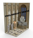 House of the Dragon Tiny Adventures Book Nook Mini-Diorama Iron Throne 23 cm - Smalltinytoystore