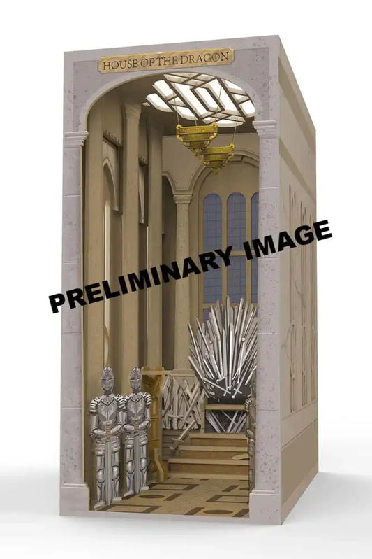 House of the Dragon Tiny Adventures Book Nook Mini-Diorama Iron Throne 23 cm - Smalltinytoystore